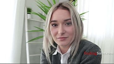 Stepsister Plays Living Sex Toy For Virgin Stepbrother