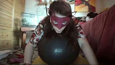 Title Black Latex Dominance Nicoletta s Giant Balloon Inflation Friction Tease